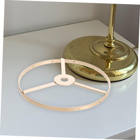 EPIGEIST Wire Lampshade Frame Diameter Metal Drum for Lighting Table and Floor Lamp Accessories Easy to Assemble Strong