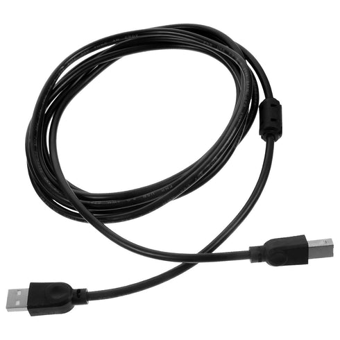 NOLITOY Printer USB Cable 3m Black USB 2.0 Connection Cord for Computer,