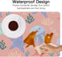 Generic 35. 4" 16. 5" Jellyfish Starfish Ocean Desk Mat Multifunctional Large Keyboard Mouse Pad, Waterproof Dual Sided