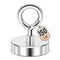 FINDMAG Neodymium Magnets, 150 LBS Strong Magnet with Eyebolt, Fishing Magnet for