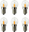 6 Pack E14 2W Mini Globe LED Bulbs, 20W Equivalent, Warm White 3000K, Dimmable for Chandeliers