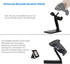 ORTREE Use,Black,Pack 1 Universal Plastic Scanner Holder,Adjustable Barcode Scanner Stand for Office and Retail Desk