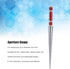 Feeler Ruler Aperture Welding Feeler Gauge, Stainless Steel Conical Taper Gauge for Inner Diameter Inspection