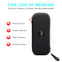 Hard Stethoscope Case, Large Carrying Case with ID Slot, Compatible with 3M Littmann/ADC/Omron/MDF, Black