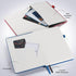 Blank Journal Notebook, 7 Pack Leather Unlined Notebooks, 120 GSM Thick Paper, A5, Multi Colors for School and Work