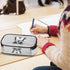 Husky Dog Big Capacity Pencil Pen Case, Cute Large Pencil Pouch with Zipper Compartments for School Supplies