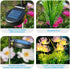 2 Packs of LED Solar Flower Decorative Lights, 2-Mode Outdoor Courtyard Atmosphere Lights and Garden Landscape Lights, Wireless Waterproof from Dusk to Dawn Flower Gift Lamp for Ladies. by YZYOE