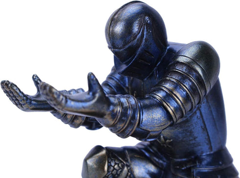 Resin Soldier Executive Pen Holder Desk Organizer, Cool Pen Stand Home Decor, Resin Pencil Holder with a Pen for Men as