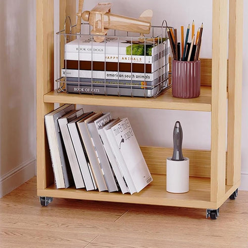 BE-TOOL 2 PCS Quiet Rolling TPE Caster, Space-Saving for Lightweight Shelves, Tray Carts & Mini Coffee Tables
