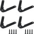 4 Pcs 180 Degree Rotatable Support Hinges, 9" Folding Lid Support Hinges