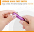 EverBrite Mini Keychain LED Flashlight, Portable Pocket Torch for EDC, Camping, Emergency