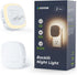 AUVON Plug-in LED Backlit Night Light with Motion Sensor & Dusk to