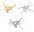 Swpeet 21Pcs Metal Round Rods Kit, 3 Kinds of Metal Materials, DIY Craft Tool, Diameter 2mm-8mm Length 100mm
