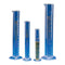 Globe Scientific 601577-1 Polymethylpentene Graduated Cylinder, 2000mL Capacity, Molded Graduations