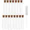 Test Tubes, 15Pcs 3ml Plastic Tube with Lids, Clear Plastic Test Tubes for Plants, Propagation Tubes