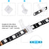 4 Pin LED Strip Connectors, Solderless Gapless Connector, 8mm Wide RGB L Splitter for 3528 2835 Multicolor LED Strip