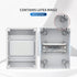 5 Way Circuit Breaker MCB Distribution Protection Box with DIN Rail, IP65 Waterproof for Indoor and Outdoor