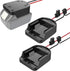 Ensayeer Power Wheel Adapter with Fuse & Switch, Secure Battery Adapter for 18V