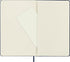 Moleskine Classic Notebook | Hard Cover Large (5" x 8.25") Squared/Grid | Sapphire Blue, 240 Pages