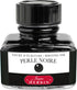 J. Herbin Fountain Pen Ink - 30 ml Bottled - Perle Noire, 1.01 Fl Oz