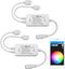 GIDEALED 2 Pack Smart ZigBee 3.0 LED Controller 2-Output for 4 Pin