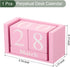 YOKIVE Wooden Block Perpetual Calendar for Desk, Wood Month Date Display Block, Great for Daily Desktop Shop Bar Desk