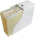 Evelots Magazine File Holder Organizer Box (6, 12, or 24 Pack) for Desk and Shelves, Includes Labels for Organization