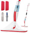 Mops for Floor Cleaning - Wet Spray Mop with 14 oz Refillable Bottle and 2 Washable Microfiber Pads for Home Use
