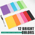 Mini Pocket Notebooks Bulk: 3.5 x 5.5 Inches, 12 Pack Small Note Pads, 30 Sheets/60 Pages, Colorful Cover