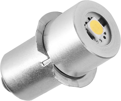 POCREATION LED Flashlight Bulb, P13.5S Base 1W LED Conversion Bulb for Maglite Craftsman Greatlite Vintage Flashlight