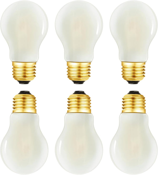 DONDDA Frosted E26 Edison Bulb A15 Light Bulb 4W Equal 40 watt Light