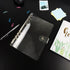 Clear A5 Binder, PVC Budget Binder, Transparent Notebook Shell, Snap Button Closure, 6 Rings