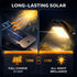 2026 IP65 3 (1pc) LONGLUAN New Solar Clip on Lights Outdoor, Solar Clip Light with Motion Sensor, Waterproof Modes LED