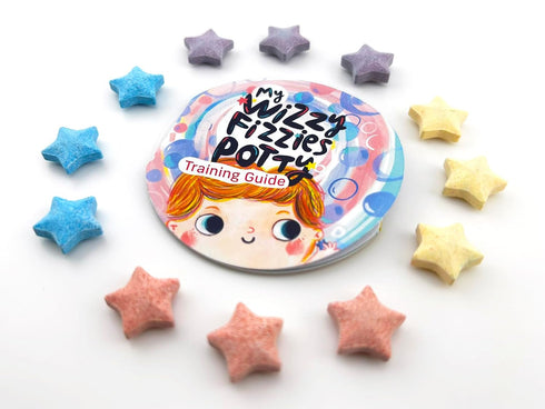 60 Wizzy Fizzies Potty Training Rewards Toilet Fizzies, Non-Food, STEM-Based Method that uses Imagination Play