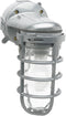 Woods L1707SV Traditional 150W Incandescent Weather Industrial Light, Wall Mount, Silver,Large