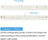 20Pcs 180mm uxcell Drawer Slides, - Plastic Drawer Rails, Side Mounted Grooved Guide Rails for Cabinet Drawers Bedside