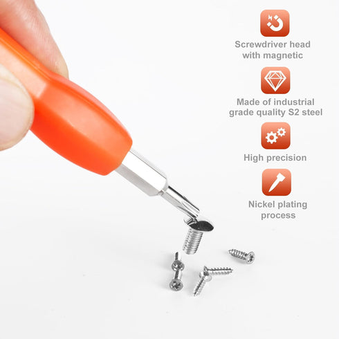 JVSEYTE T6 T15 Reset Video Doorbell Screwdriver, Double-Ended Screw Driver Tool for Camera Video Doorbell Replacement