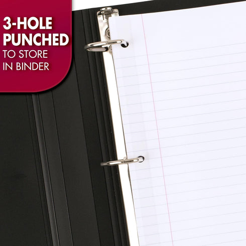 Mead Loose Leaf Paper, Wide Ruled Filler Notebook Paper, 100 Sheets, 8" x 10-1/2"