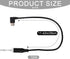 Penitue 7.4V/9V 11.42in PD3.0 PD4.0 Heated Jacket Adapter, USB C to DC Cable Heated Gear Vest Accessories Battery