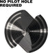 1/4 to 1-3/8 Inch Step Drill Bit, M2 High Speed Steel for Hole Drilling in Various Materials
