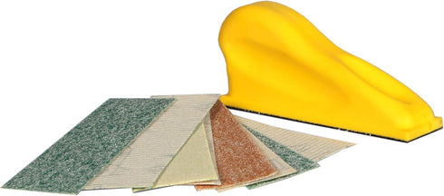 Gator MicroZip Sander Kit, Assorted Grits, 3.5" x 1"