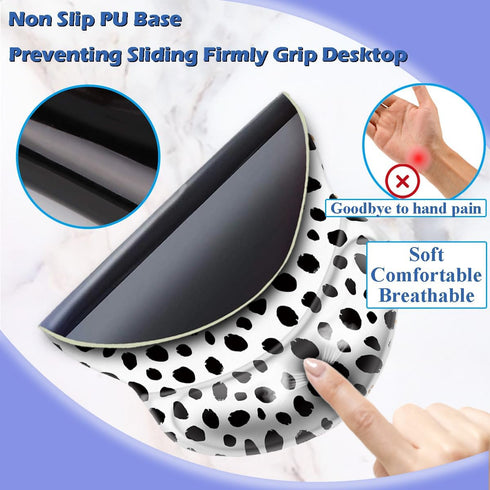 Boutilon Non-Slip Ergonomic Mouse Pad - Gel Wrist Rest Support, Gaming Mouse Pad 8.7 x 7.5 inches for Computer