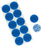 Solitary Walker 100Pcs Tamper Evident Security Labels, 2 Inch Diameter Rounds, Blue, Tamper Proof Stickers