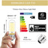 3.2 Inch E26 Bulb 60 4000K Bulbs Dimmable, 120V 600LM T10/T9 Bulbs Certified-4 Pack LED Watt Equivalent, Neutral White