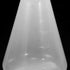 PATIKIL 250, 500, 1000ml Plastic Erlenmeyer Flask, 3 Pack Wide Mouth Conical Flask for Laboratory, Clear