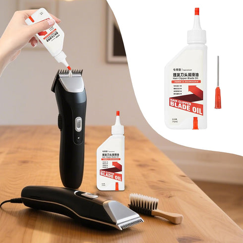 Generic 75ml Hair Clipper Oil | Electric Shaver Oil Lubricant | Liquid Lubricant for Professional Cutting Tools Razors