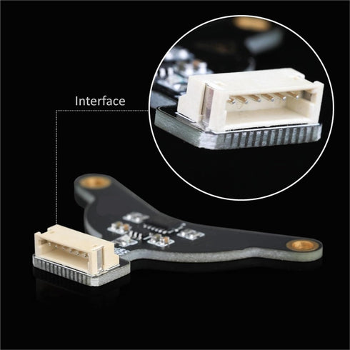 QQASFRYRR 345 3D V0.1 36MM for Mellow for Fly -ADXL Accelerometer Board for Printer for Klipper Firmware Gemini