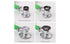 641 5 30 inch ADC Adscope Sprague Stethoscope with Interchangeable Chestpiece Options, Length, Dark Green
