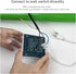 HUIYEETEX 110V/220V AC Hardwired Wall Controller | Roller Shutter Switch for Tubular Motors, Roller Shutters & Awnings