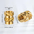 iplusmile 100pcs 3D Printing Brass Nuts, M3 Thread Brass Knurled Nuts for 3D Printer, Laptop Automotive Plastic Shell